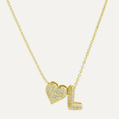 Juliette & Co™ Heart Initial Necklace