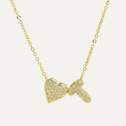 Juliette & Co™ Heart Initial Necklace