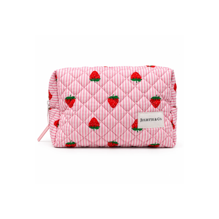 Pink Strawberries Pouch